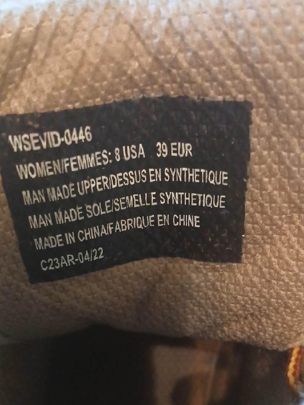 Lugz Kids Taupe Hiking Boots with Tan Laces - Picture 4 of 6